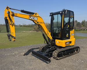 Mini-excavatrice JCB 26C-1 de 2,6 tonnes, neuve et d'occasion, avec godet, type à roues, bon prix - Product Image 1
