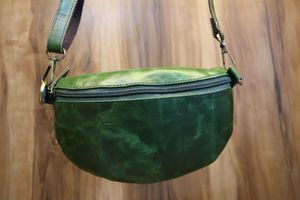 Mini bolso de mano con correa única de estilo Vintage a la moda para mujer, cuero genuino Real con decoración de cadena, venta directa de fábrica - Product Image 4