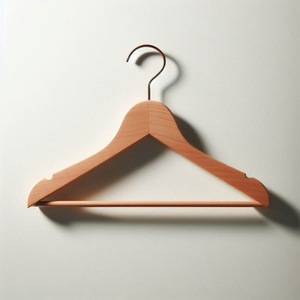 ไม้แขวนสูทไม้แบรนด์หรูสำหรับจัดแสดงที่หรูหรา - Product Image 1