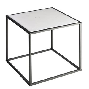 Decorative Modern Luxury <b>Gold</b> or Black Iron <b>Frame</b> 2 Piece Nesting Tables with Top Niche Quality Glass for Indoor - Product Image 4