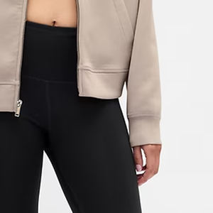 Sweat-shirt pour femme en tissu épais uni avec cordon de serrage et capuche, vêtement décontracté à prix avantageux pour les commandes en gros avec fermeture éclair - Product Image 3