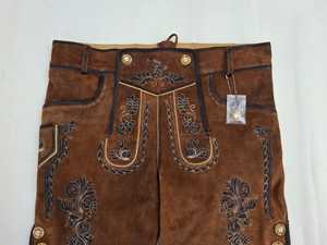 2025 lederhosen เข้ารูปหนังแท้สไตล์ปากีสถาน - Product Image 5