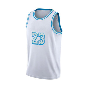 100% Polyester personnalisé Sublimation impression logo maillot de basket-ball meilleure qualité 100% polyester maillot de basket-ball - Product Image 2