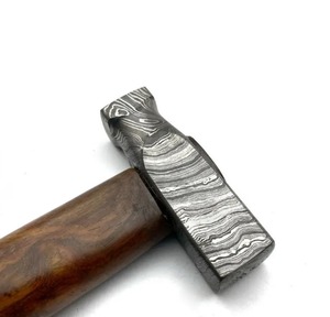 Martillo de Mecánico Vikingo de Acero de Damasco Hecho a Mano Personalizado de Steel Craft International, Alta Calidad, Grado Industrial, OEM Personalizado - Product Image 2