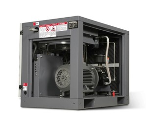Compresseur d'air à vis rotatif 10HP, 32 CFM, 116 PSI, système triphasé 230V - Product Image 4