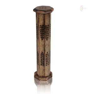 Classic Style Wooden <b>Incense</b> Burner <b>Holder</b> <b>for</b> <b>Incense</b> <b>Sticks</b> Perfect <b>for</b> Daily Prayer and Home Decoration - Product Image 1