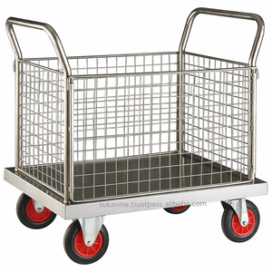 Chariot robuste en acier inoxydable Prix compétitif fabriqué par Sukavina du Vietnam TLSS004 - Product Image 1