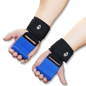 ตะขอยกน้ำหนักทำจากนีโอพรีนสำหรับทุกเพศอุปกรณ์ออกกำลังกายในยิมพิมพ์โลโก้ได้ตามต้องการอุปกรณ์ความปลอดภัยในการออกกำลังกายดีไซน์ใหม่ - Product Image 3