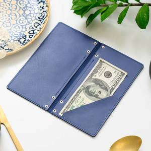 Présentateur de chèques de restaurant en cuir avec merci doré par LBH-0016 d'usine de fabrication de haute qualité - Product Image 2