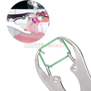 German Stainless Steel Livestock Castration Bander Rubber <b>Rings</b> Balloon Pliers Dog Goats Sheep Calves Small Farm Pet Operation - Product Image 4