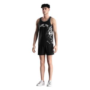 Maillot de sport à manches courtes pour homme 100% polyester Anti-rétrécissement Respirant Séchage rapide Vêtements de course Entraînement Vêtements de sport - Product Image 1