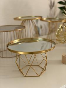 Modern wire <b>cake</b> <b>stand</b> with elegant design for desserts and stylish table presentation - Product Image 3