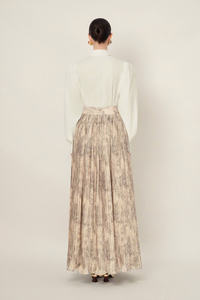 กระโปรงลายดอกไม้จูเลียตเสื้อผ้าสตรีสไตล์หรูหราผ้าคุณภาพสูงบริการผลิตในเวียดนาม - Product Image 5