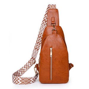 SFI último diseño Oxford portátil logotipo personalizado Sling Bag al aire libre correr bandolera pecho bolsas para damas - Product Image 6