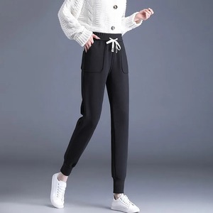 Jambe droite gris pantalons de survêtement femmes pantalon tenue automne taille haute pantalon ample Baggy blanc cravate teinture survêtement pantalons de survêtement - Product Image 5