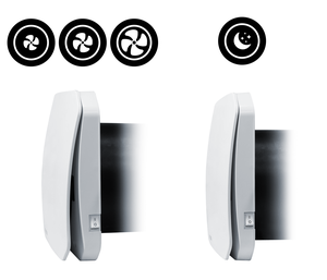 Unidad de Aire Fresco con Intercambiador de Calor Cerámico BSK Zephyr, Ventilador de Recuperación de Calor HRV para una Sola Habitación, Montaje en Pared, Wi-Fi, 90% de Eficiencia Energética - Product Image 2