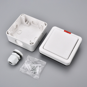 Interrupteur à bouton poussoir étanche extérieur entièrement fermé 86 interrupteur étanche monté en surface IP66 étanche à la pluie - Product Image 5