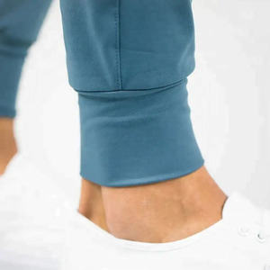 Joggers para hombre con tela teñida Lisa antiarrugas, pantalones ligeros y cómodos para deportes - Product Image 4