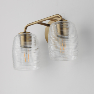 The Honey 2-<b>Light</b> <b>Sconce</b> from Maxim Lighting epitomizes timeless transitional design with a gentle nod to vintage - Product Image 4