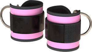 Sangle de cheville réglable pour machines à câbles, entraînement en salle de sport, entraînement des jambes et des hanches, poids pour chevilles et poignets - Product Image 5