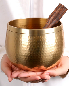 Bols chantants en métal poli faits à la main authentiques de designer Méditation Yoga Guérison sonore Bien-être spirituel Résonance durable - Product Image 1
