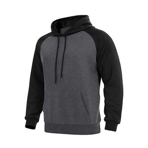 Pull-over à capuche élégant en coton pour hommes Sweat-shirt d'hiver en molleton chaud avec broderie Design tendance Vêtements décontractés à manches longues - Product Image 2