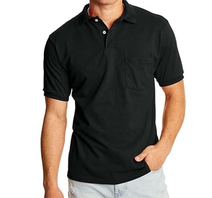 Camiseta Polo de manga corta para hombre al por mayor Camiseta Polo de golf transpirable de color sólido superventas Calidad superior y precio barato - Product Image 1