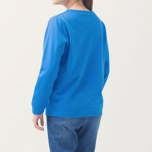 Sweat-shirts vintage personnalisés pour femmes, col rond, délavés à l'acide et au sel, 100 % coton, séchage rapide, respirants, pull-over – Meilleure vente en gros - Product Image 3