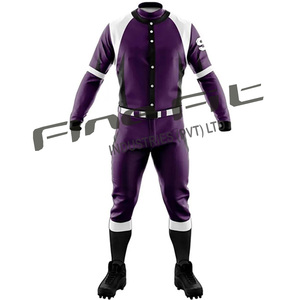 Uniforme de Béisbol Personalizado al por Mayor para Hombre, Transpirable, 100% Poliéster, Jersey y Pantalones, Conjunto Completo, Colores y Logotipo Personalizados - Product Image 6