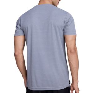 Camiseta Deportiva para Hombre, Material Elástico en 4 Direcciones, Diseño Personalizado, Cuello Redondo, Ropa para Correr, Material Ligero - Product Image 4