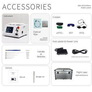 3 तरंग दैर्ध्य 980nm 1470nm + 635nm डायडेलेसर मशीनफेट अपघटन, त्वचा पुनर्जनन, वसा हटाने मशीन - Product Image 6
