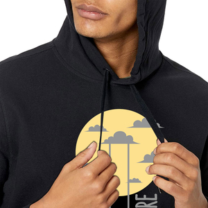 High Quality Solid Customized Color <b>Men</b> DTF Printed <b>Hoodies</b> Latest Product Custom Design DTF Printed <b>Hoodies</b> - Product Image 3