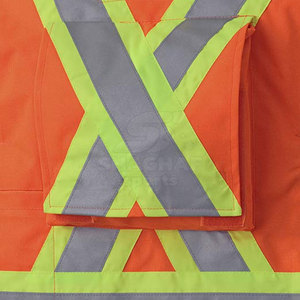 เสื้อกั๊กสะท้อนแสงนิรภัยแบบ Hi Vis ดีไซน์ใหม่ล่าสุด เสื้อกั๊กนิรภัยสำหรับทำงานที่มองเห็นได้ชัดเจน - Product Image 5