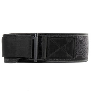 เข็มขัดรัดเอวปรับได้เข็มขัดยางเทียมสีเงินสำหรับเล่นกีฬาเข็มขัดลดเหงื่อปรับได้ตามต้องการ - Product Image 3