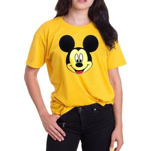 Camiseta de Moda para Mujer, Manga Corta, Venta al por Mayor, OEM, Estampada, Cuello Redondo, 100% Algodón, Calidad de Exportación, Logotipo Personalizado - Product Image 5