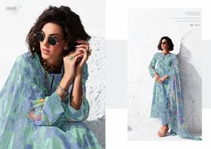 Muselina pura Impresión digital Bordado Salwar Kameez Colección Ropa india y pakistaní Precio al por mayor para ropa de fiesta - Product Image 3