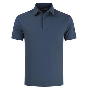 Venta al por mayor 100% algodón para Polos de moda por encargo Golf Casual de punto liso teñido en blanco polos sólido logotipo personalizado - Product Image 6