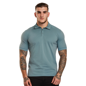 Nouveaux polos de conception Polos classiques de couleur unie Polos formels pour hommes - Product Image 2