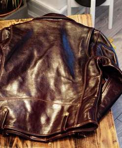 Chaqueta de bombardero de cuero larga personalizada de alta calidad para hombre, abrigo de invierno de longitud completa Premium con cierre de cremallera, venta al por mayor - Product Image 5