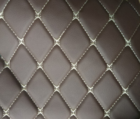 Siège de voiture en similicuir PU végétalien avec feuille de mousse-Doux, imperméable et élastique