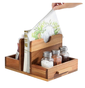 Vintage Style Wooden Napkin <b>Box</b> Decorative <b>Tissue</b> Holder and Dispenser Best Selling Wooden <b>Tissue</b> <b>Box</b> - Product Image 1