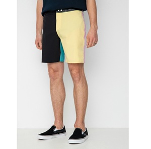 Nouveauté 2025 Shorts d'été pour hommes Shorts multi-panneaux personnalisés pour hommes Impression de logo en relief personnalisée Shorts multicolores pour homme - Product Image 1