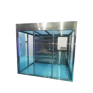 Cabina modular de sala limpia de pared blanda de vinilo de PVC, cabina de limpieza prefabricada portátil, sala limpia - Product Image 2