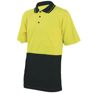 Polos à manches courtes pour hommes à séchage rapide en jersey 100% coton disponible au Royaume-Uni, aux États-Unis, au Pakistan, avec motifs unis et imprimés - Product Image 1
