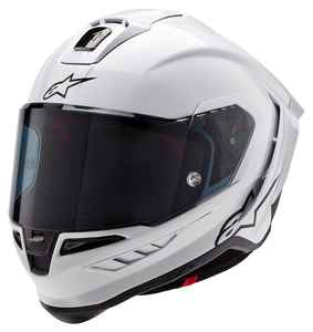 Casco de Motocicleta Integral Alpine-Star Supertech R10 Blanco Brillante, Diseño de Alta Velocidad, Nuevo, Precio Económico, Superventas - Product Image 2
