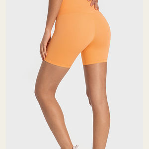 Shorts de yoga pour femmes tendance, anti-plis, séchage rapide, respirants, taille haute, confortables, couleur personnalisable, haute qualité - Product Image 6