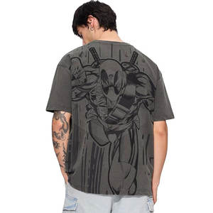 2025 nueva moda de uso al aire libre de secado rápido camiseta de gran tamaño de algodón/fibra de bambú de diseño personalizado para estilo Personal - Product Image 2