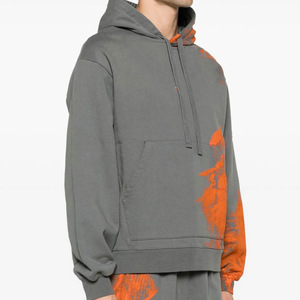 Sweat-shirts pour hommes en coton 100% uni teint, personnalisés, avec impression numérique, fabriqués au Pakistan - Product Image 6