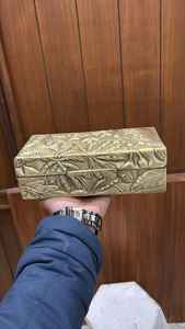 Cajas de almacenamiento de metal de latón grabadas a mano hechas a medida ideales para regalar y adecuadas para reventa en tiendas caseras - Product Image 2