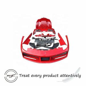 Soporte de entrada de aire para la rejilla del parachoques trasero y barra transversal para Ferrari 488GTB 488Spider - Product Image 3